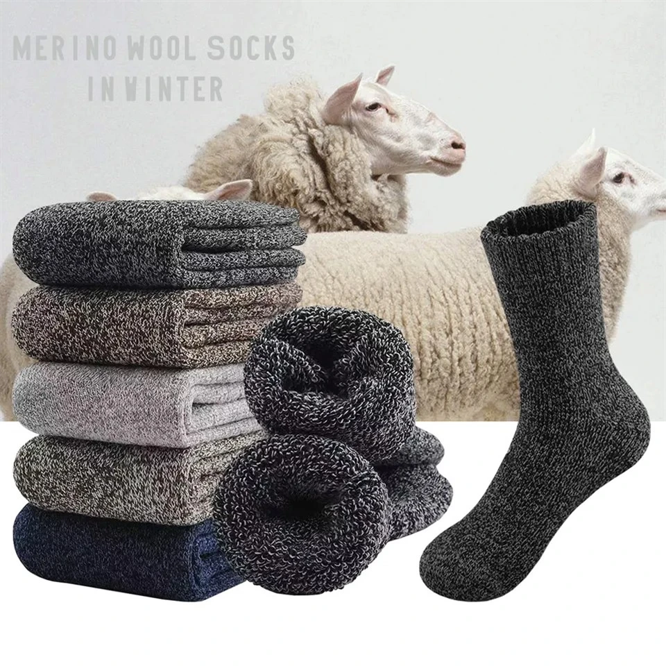 Herren-Wollsocken für kaltes Wetter